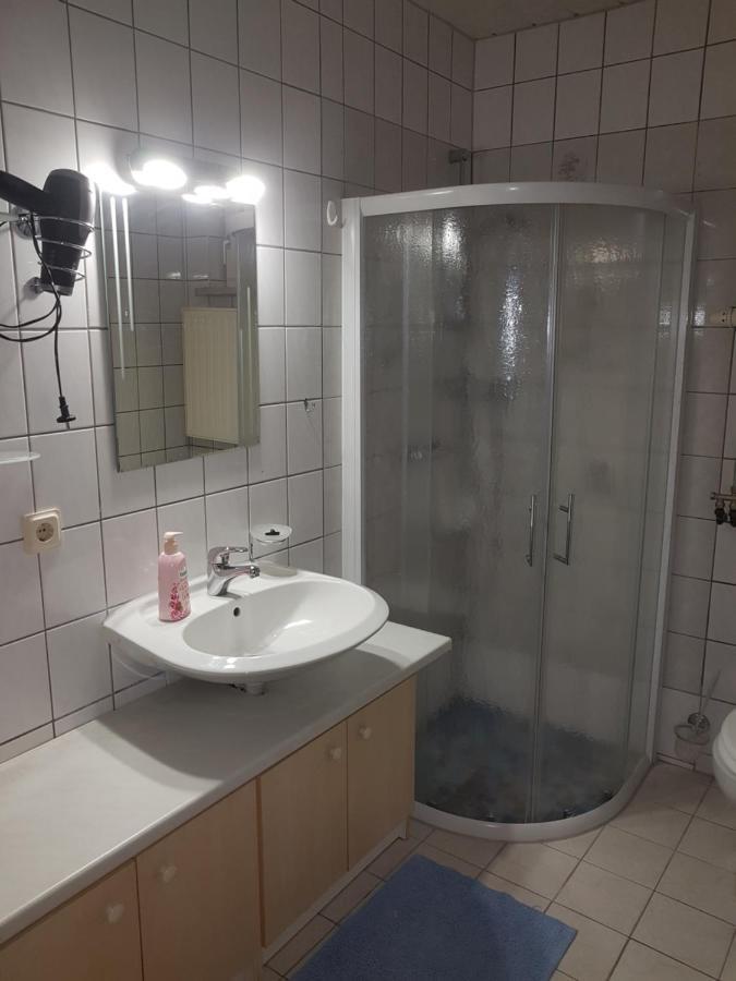 Pension Zum Weissen Hirsch Reitwein Buitenkant foto