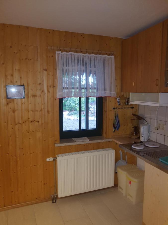 Pension Zum Weissen Hirsch Reitwein Buitenkant foto