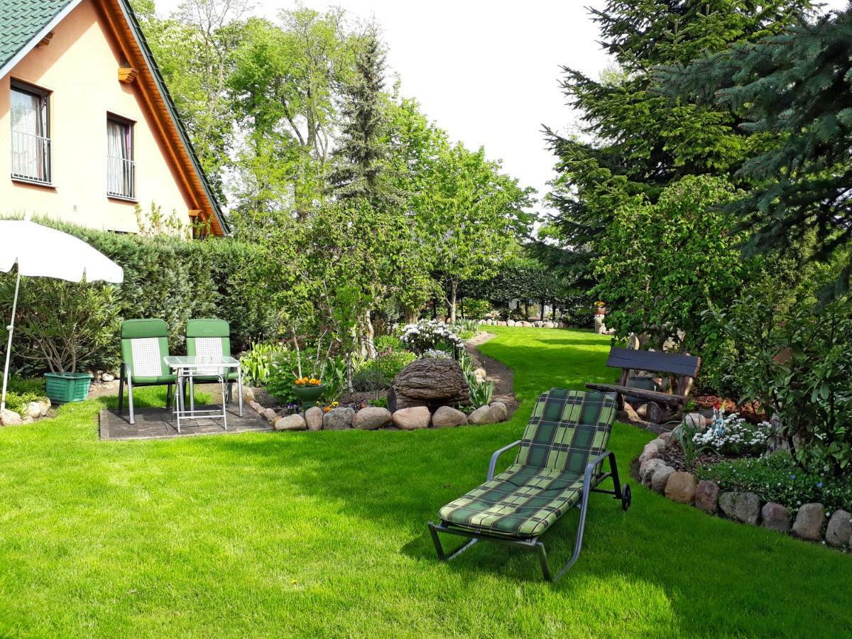 Pension Zum Weissen Hirsch Reitwein Buitenkant foto